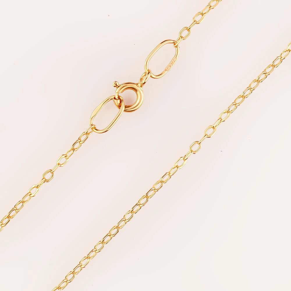 Цепь из красного золота 585 пробы