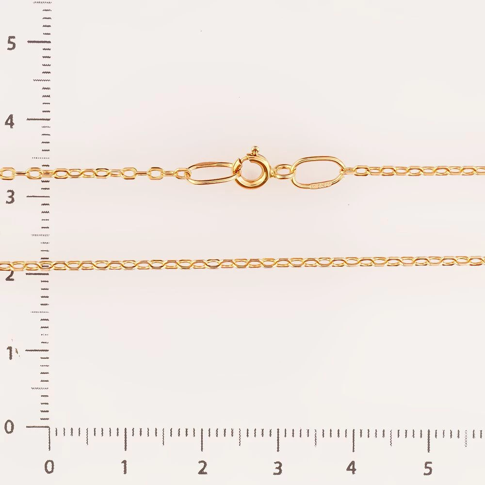 Цепь из красного золота 585 пробы