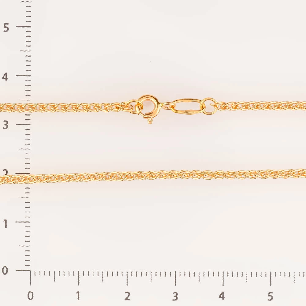 Цепь из красного золота 585 пробы