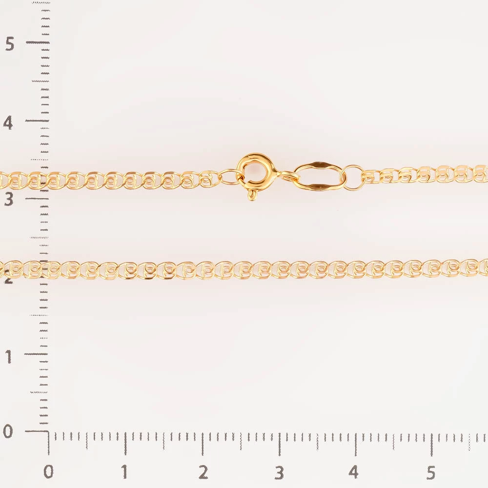 Цепь из красного золота 585 пробы