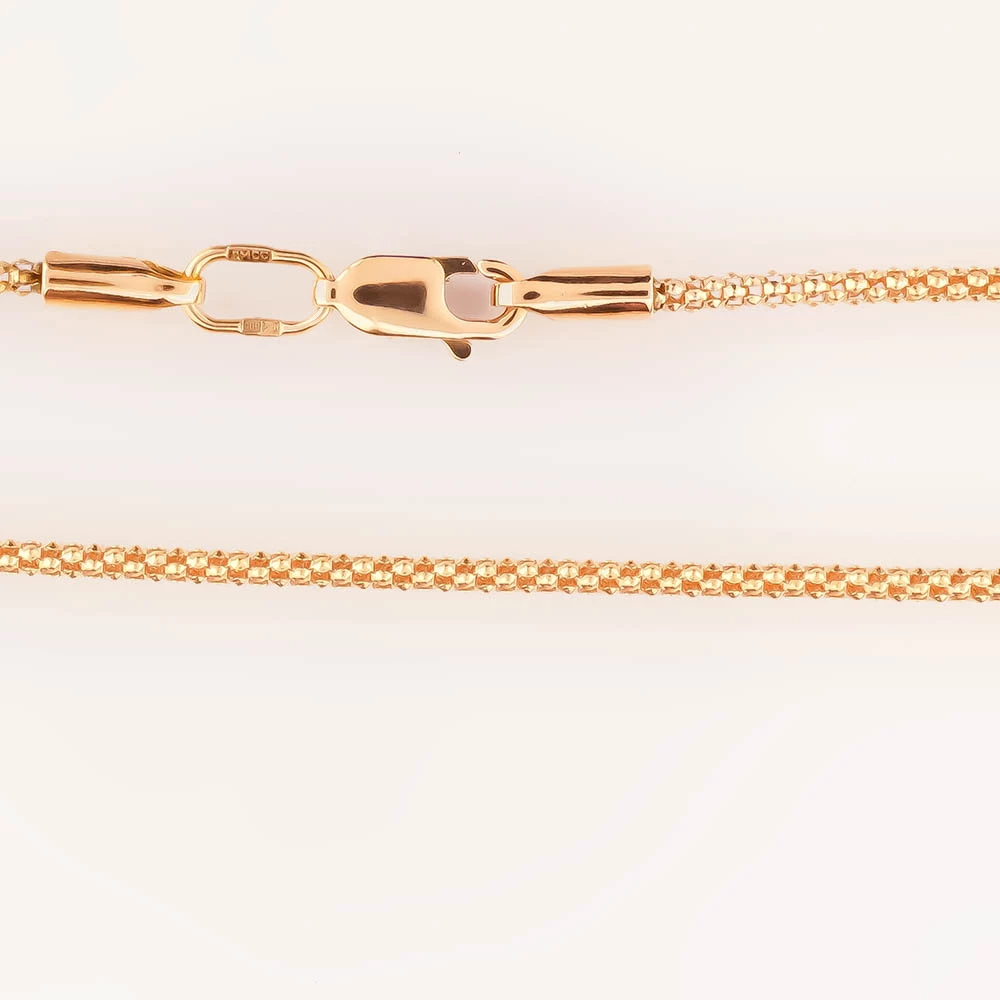 Цепь из красного золота 585 пробы