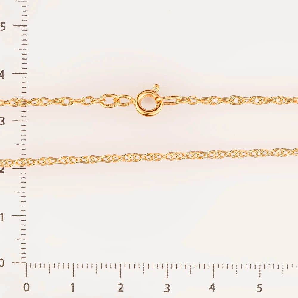 Цепь из красного золота 585 пробы