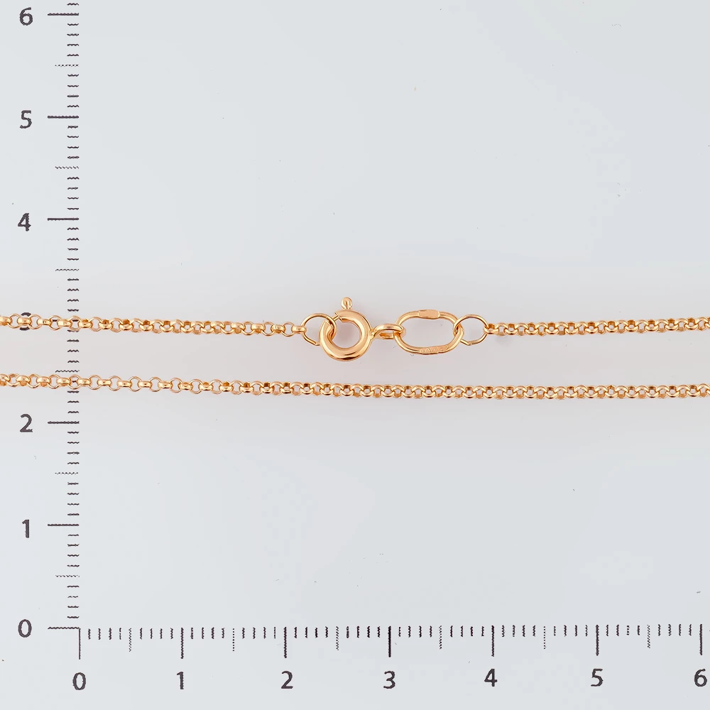 Цепь из красного золота 585 пробы