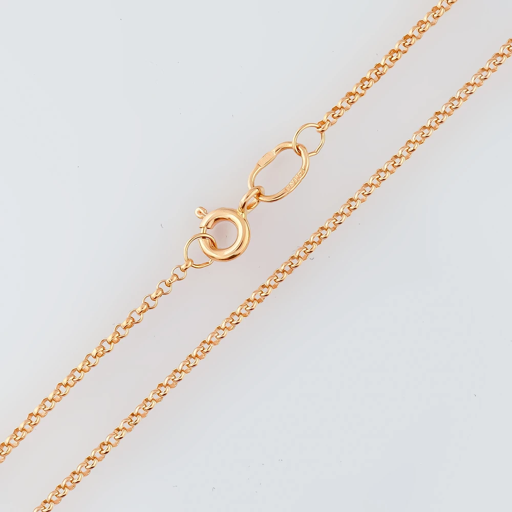 Цепь из красного золота 585 пробы