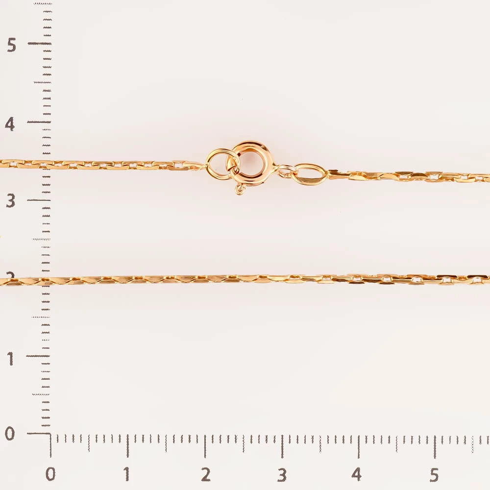 Цепь из красного золота 583 пробы