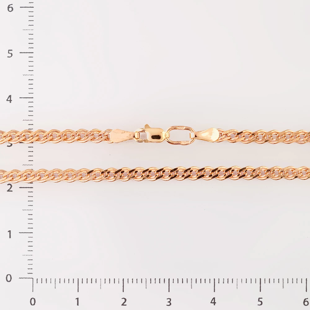 Цепь из красного золота 585 пробы
