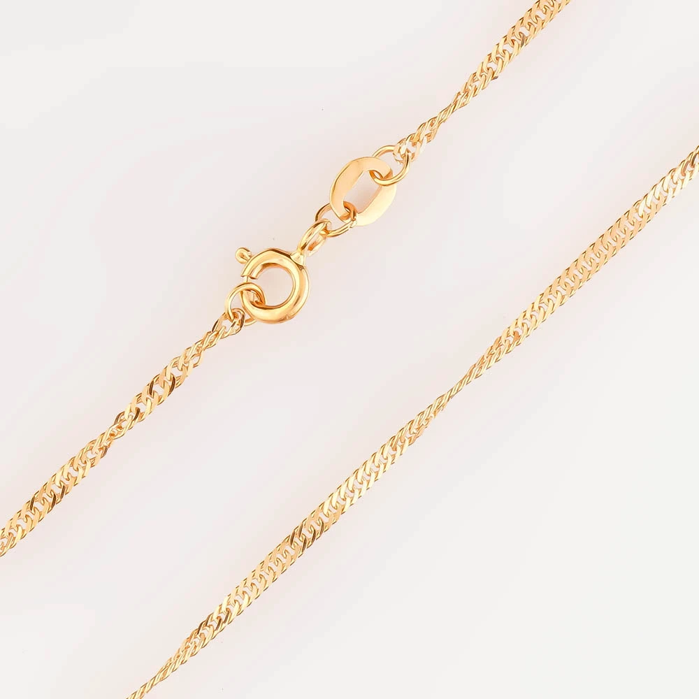 Цепь из красного золота 585 пробы