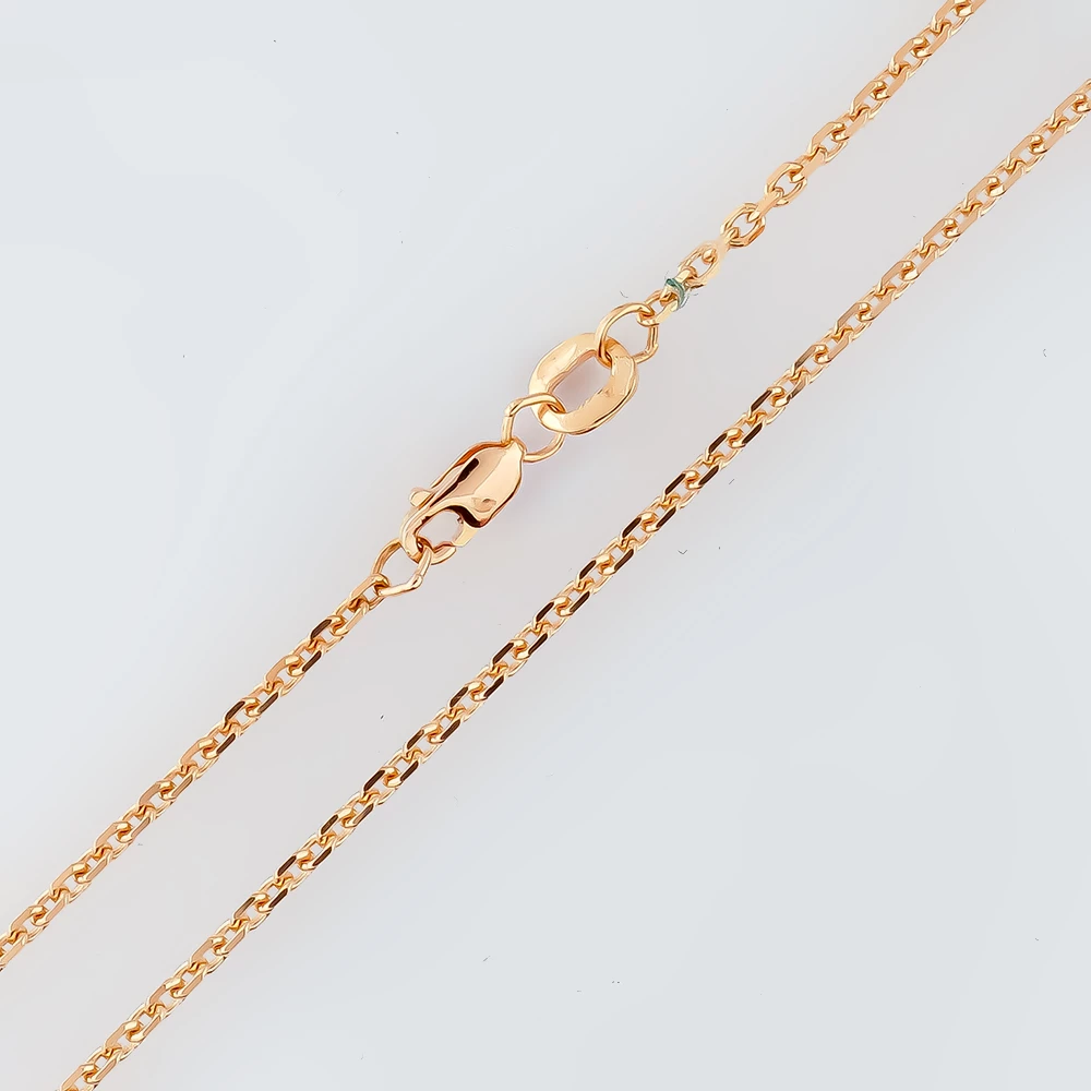 Цепь из красного золота 585 пробы