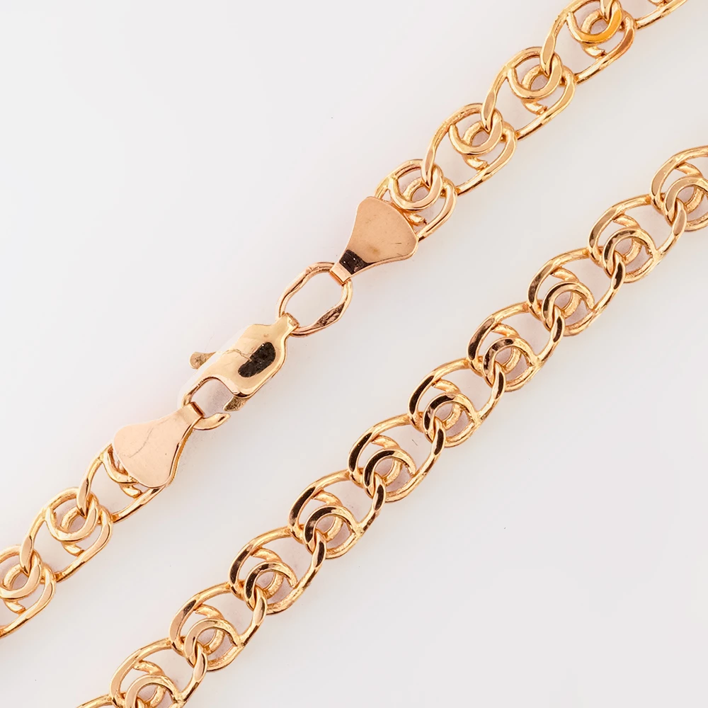 Цепь из красного золота 585 пробы