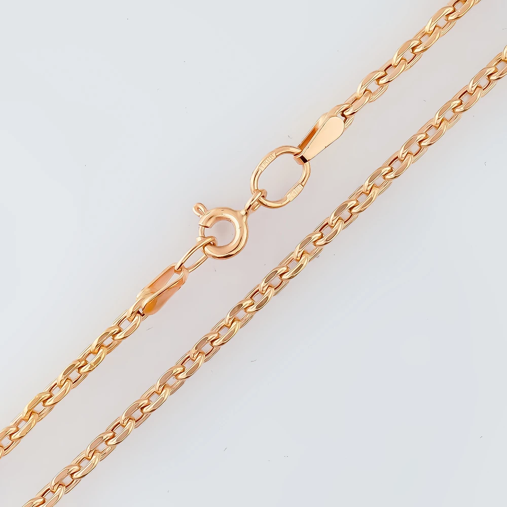 Цепь из красного золота 585 пробы