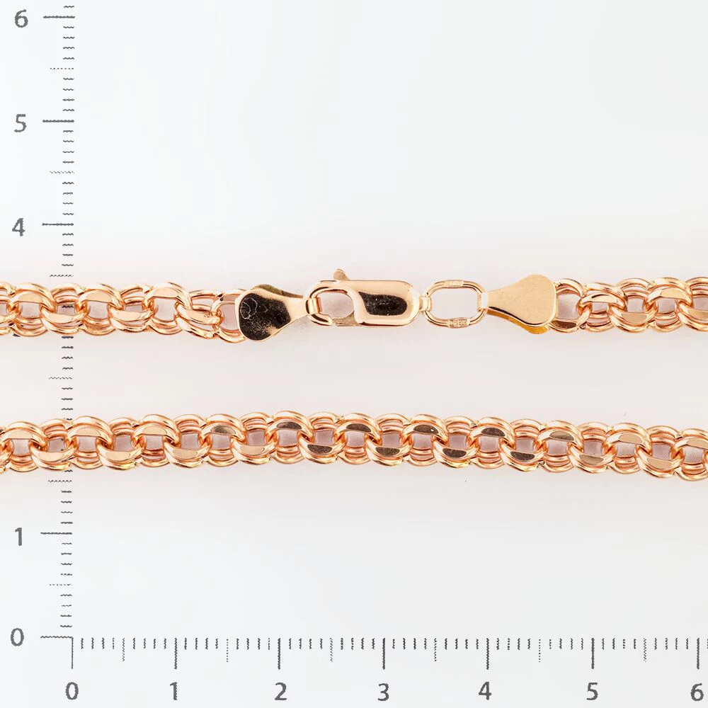 Цепь из красного золота 585 пробы