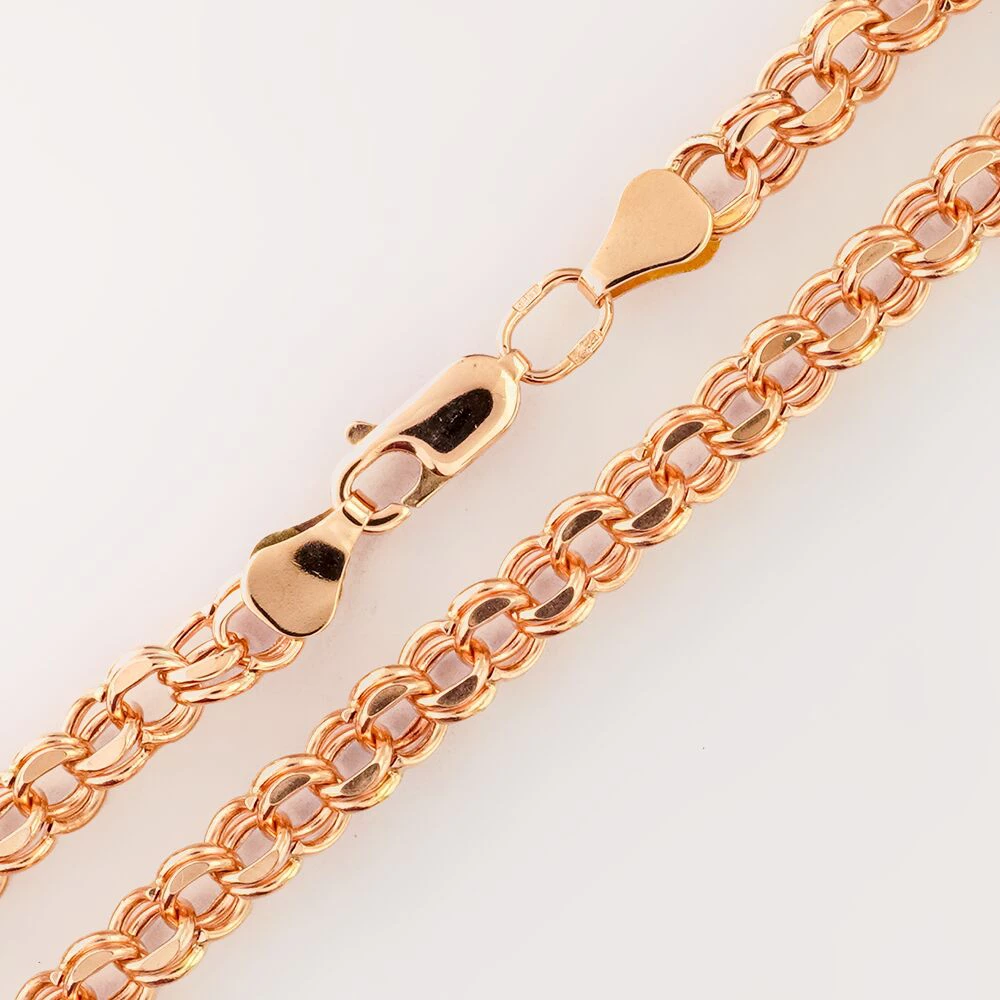 Цепь из красного золота 585 пробы