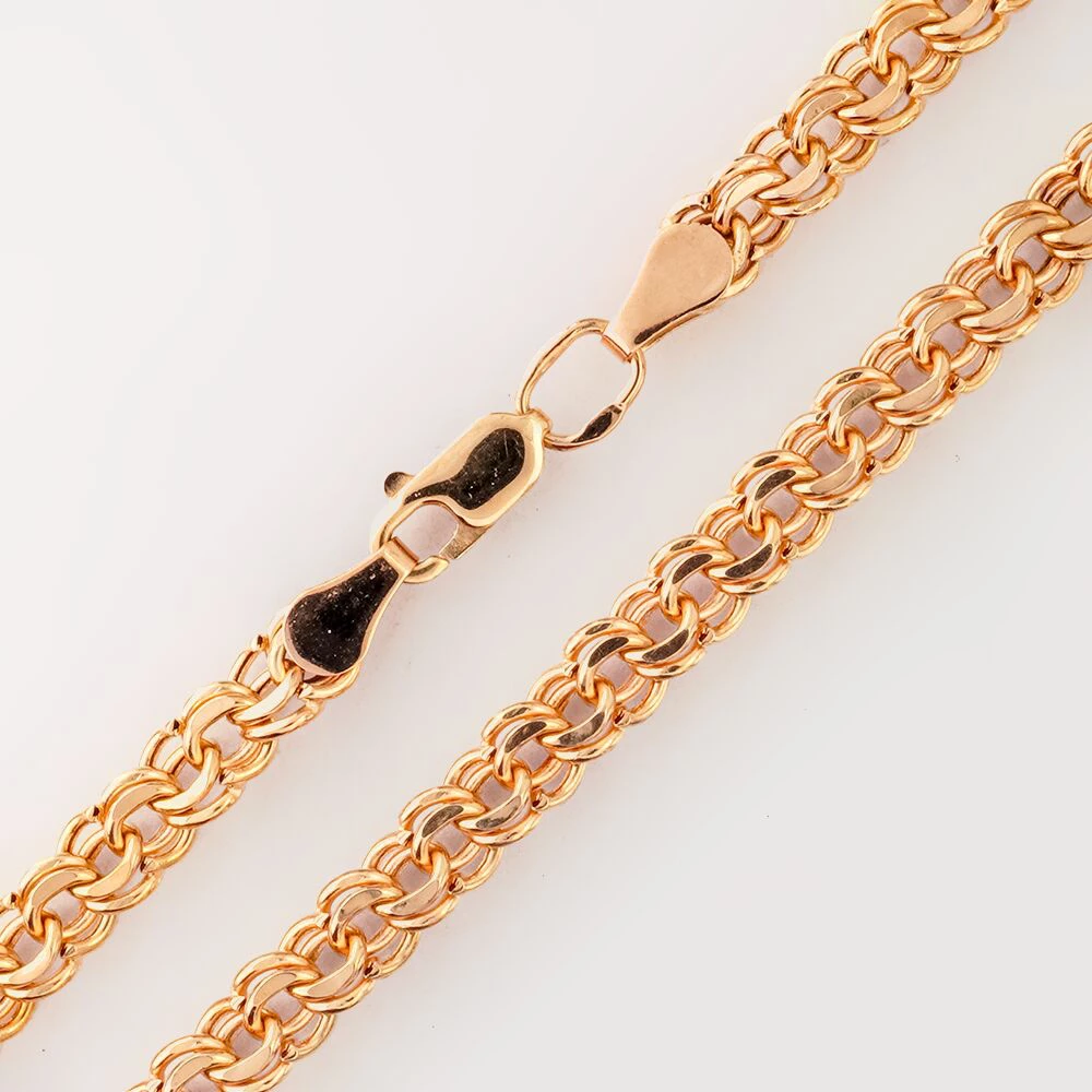 Цепь из красного золота 585 пробы