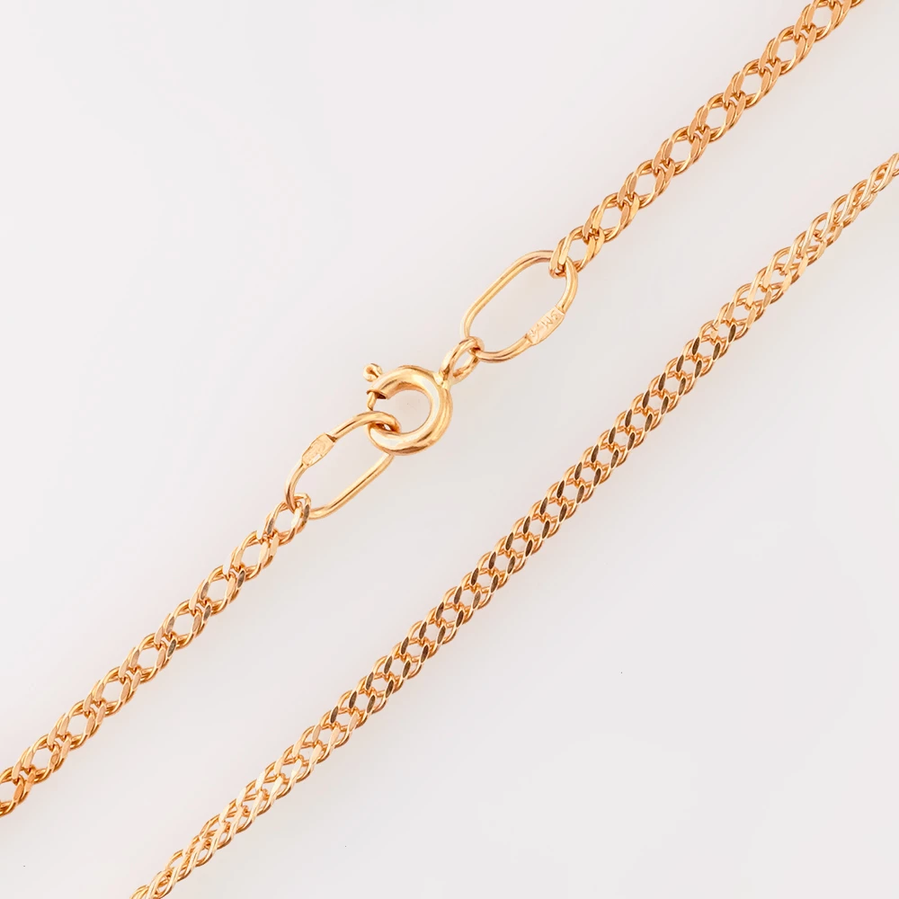 Цепь из красного золота 585 пробы