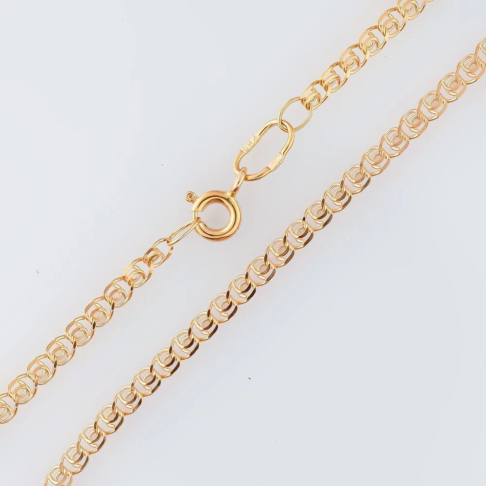 Цепь из красного золота 585 пробы