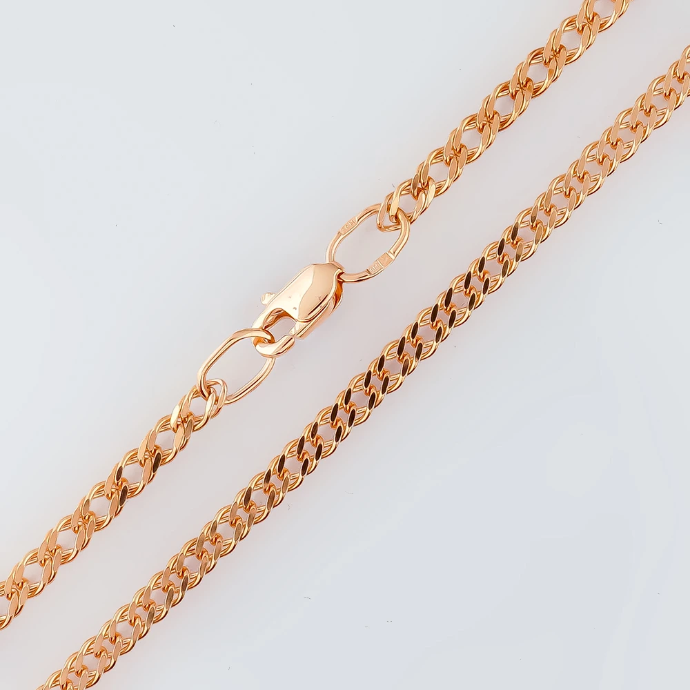 Цепь из красного золота 585 пробы