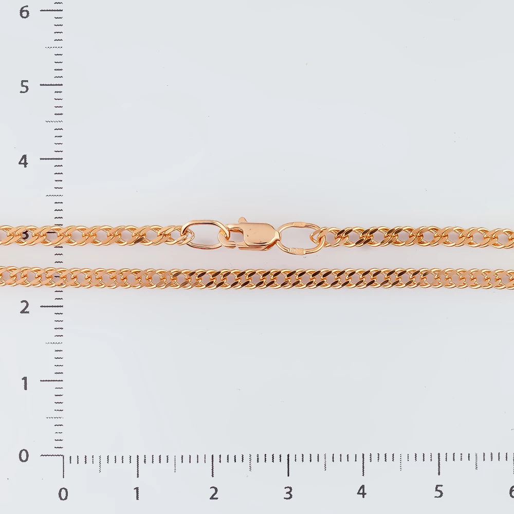 Цепь из красного золота 585 пробы