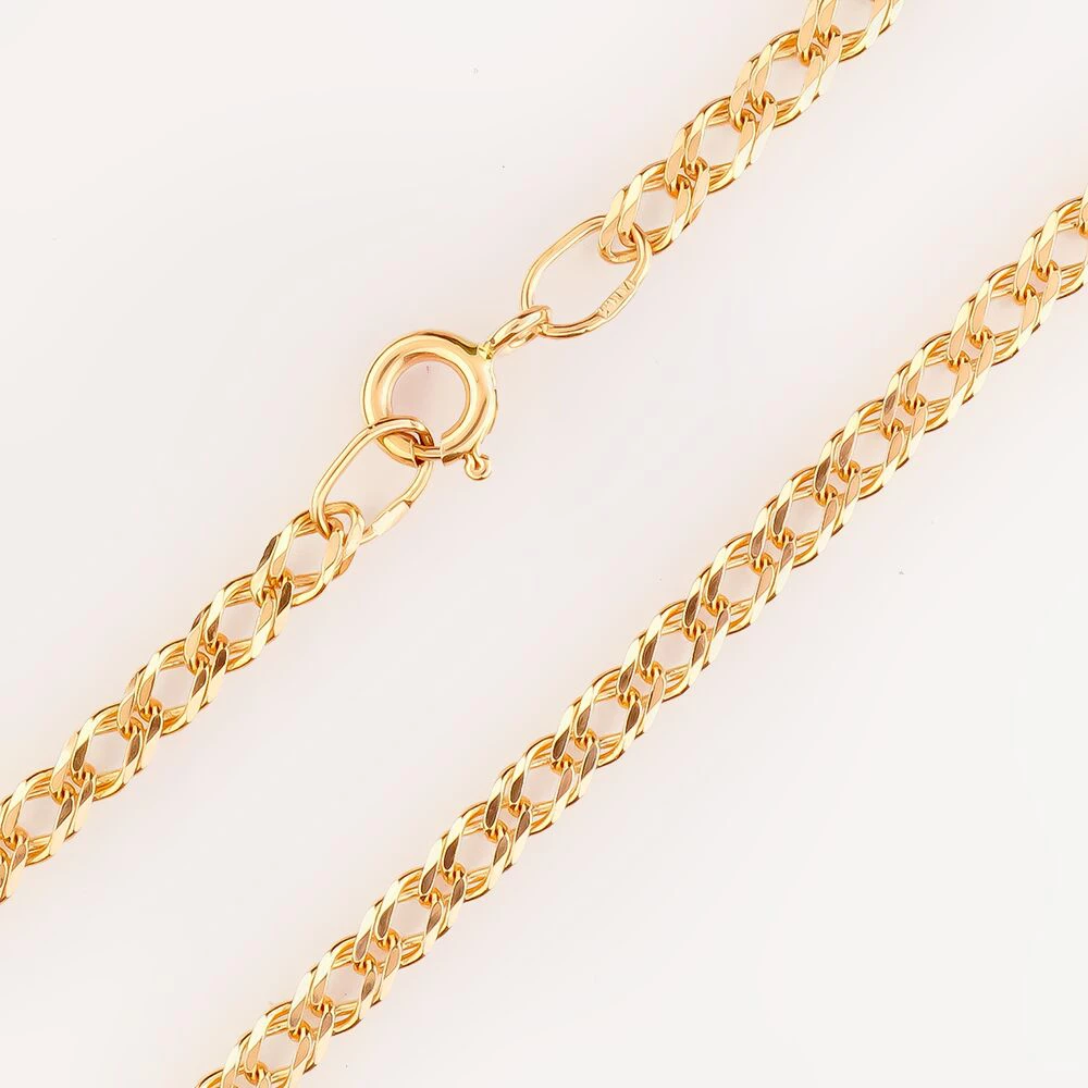 Цепь из красного золота 585 пробы