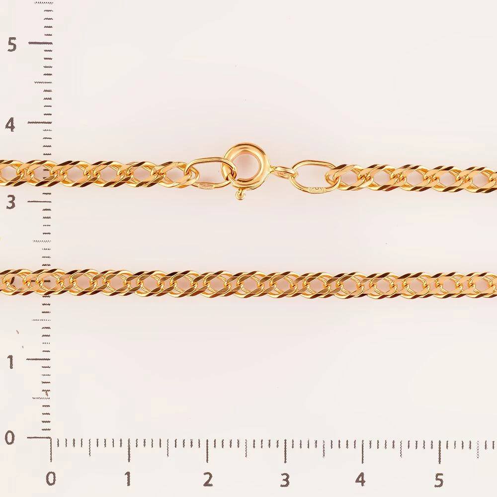 Цепь из красного золота 585 пробы