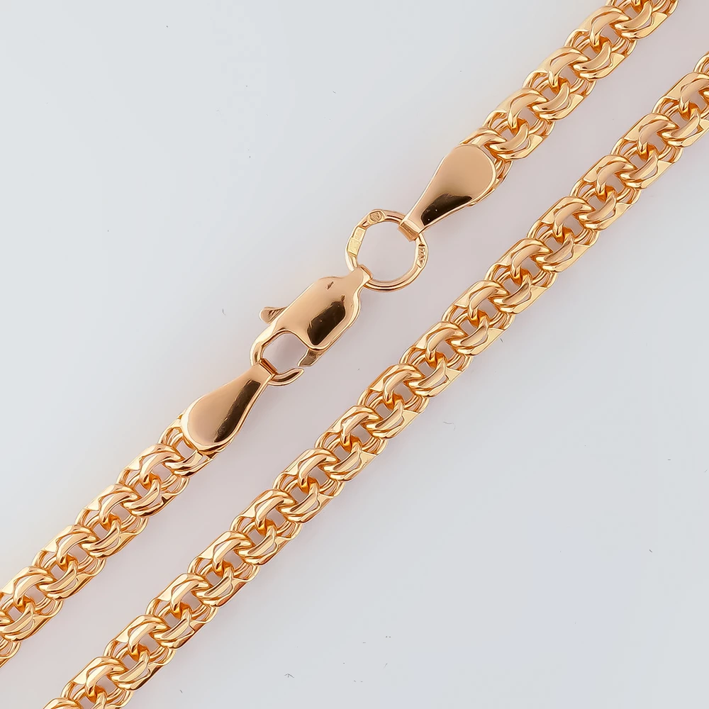 Цепь из красного золота 585 пробы