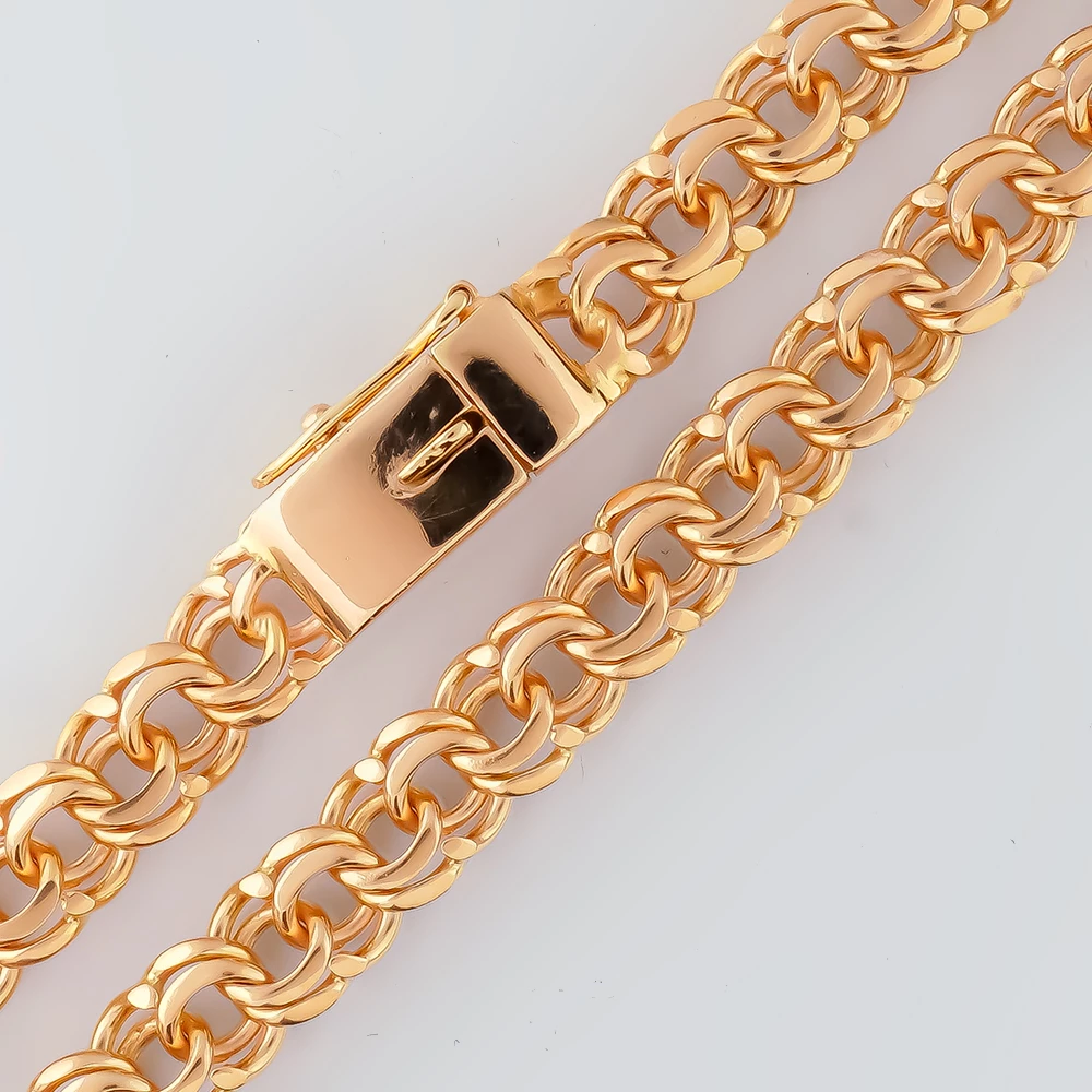 Цепь из красного золота 585 пробы