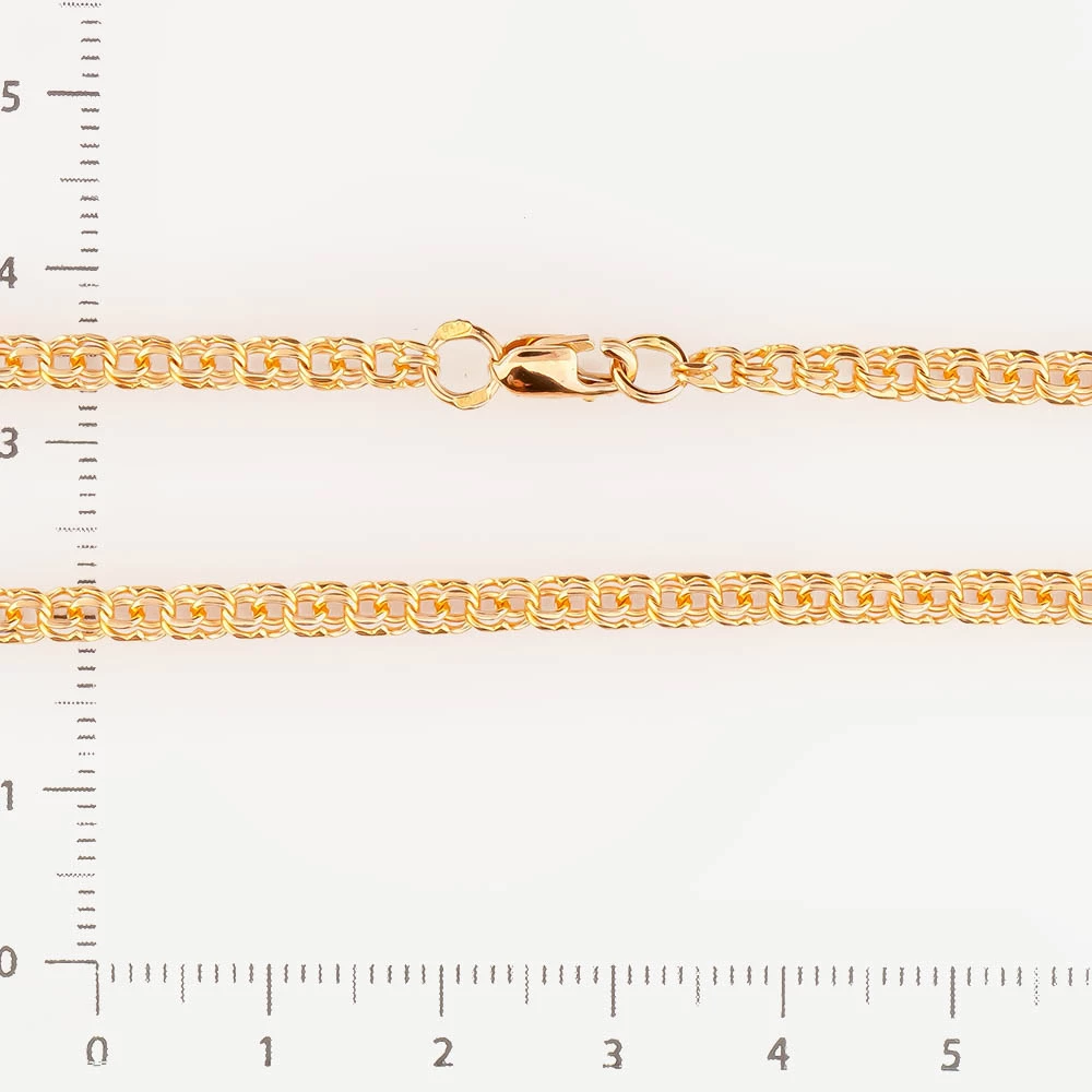 Цепь из красного золота 585 пробы