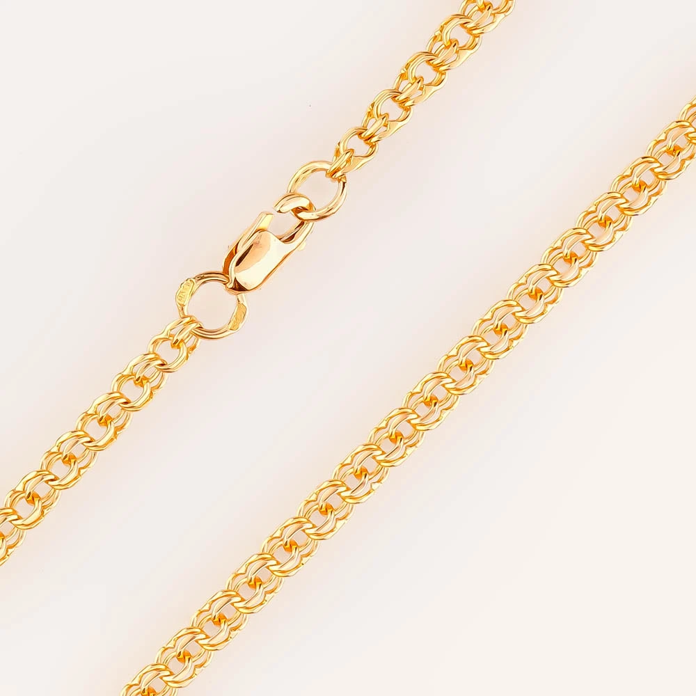 Цепь из красного золота 585 пробы