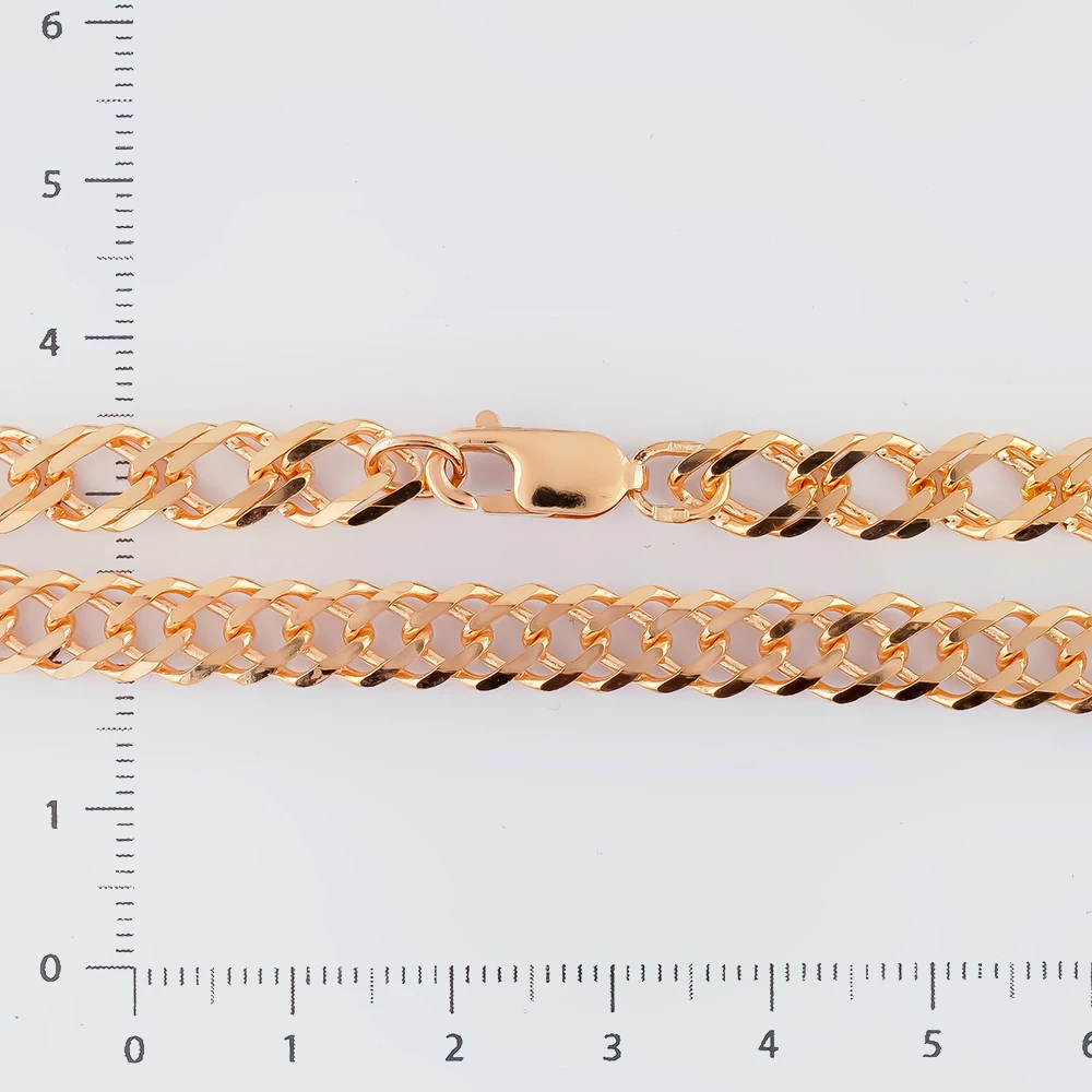 Цепь из красного золота 585 пробы