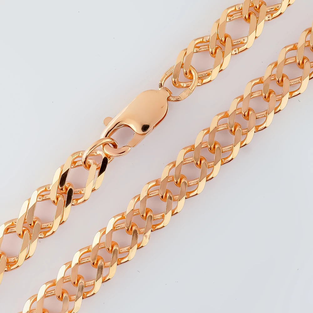 Цепь из красного золота 585 пробы