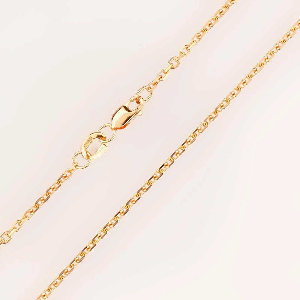 Цепь из красного золота 585 пробы