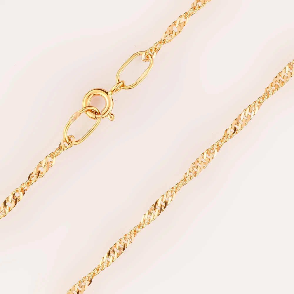 Цепь из красного золота 585 пробы