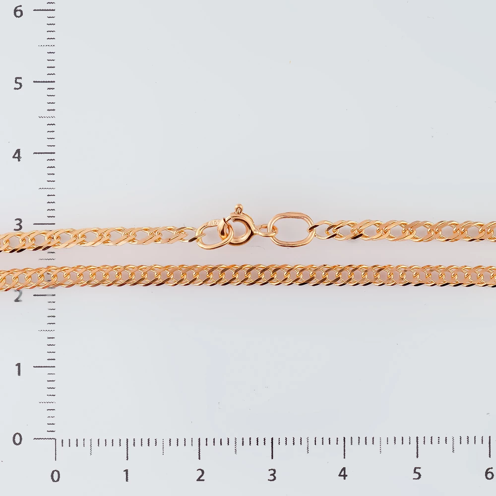 Цепь из красного золота 585 пробы