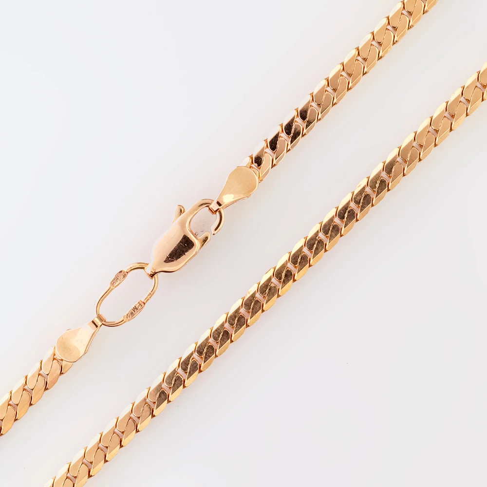 Цепь из красного золота 585 пробы