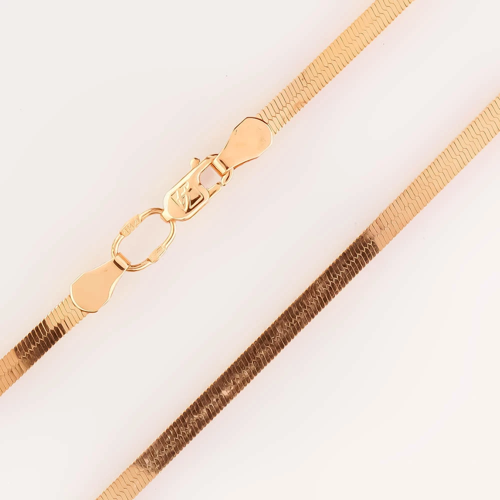 Цепь из красного золота 585 пробы