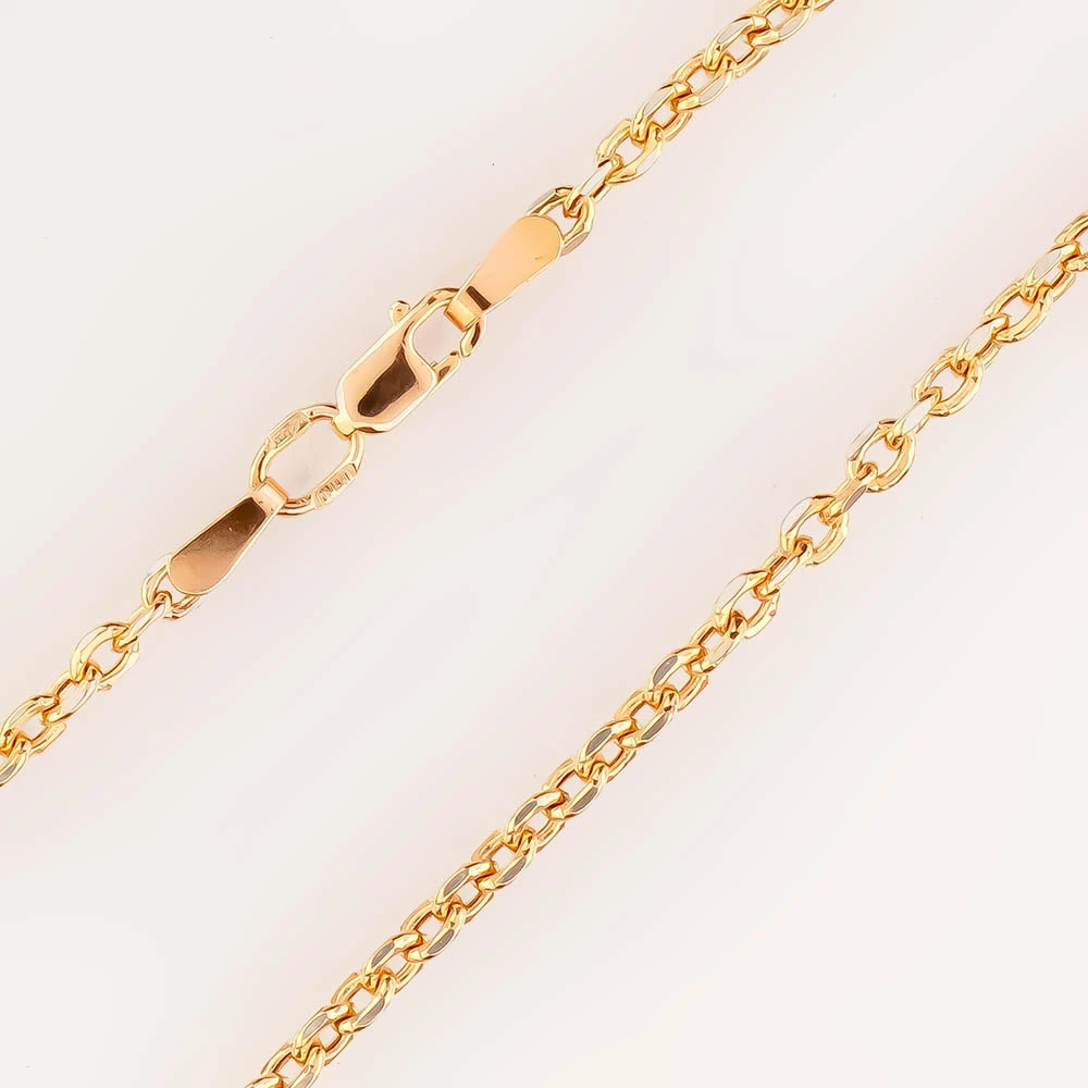 Цепь из красного золота 585 пробы