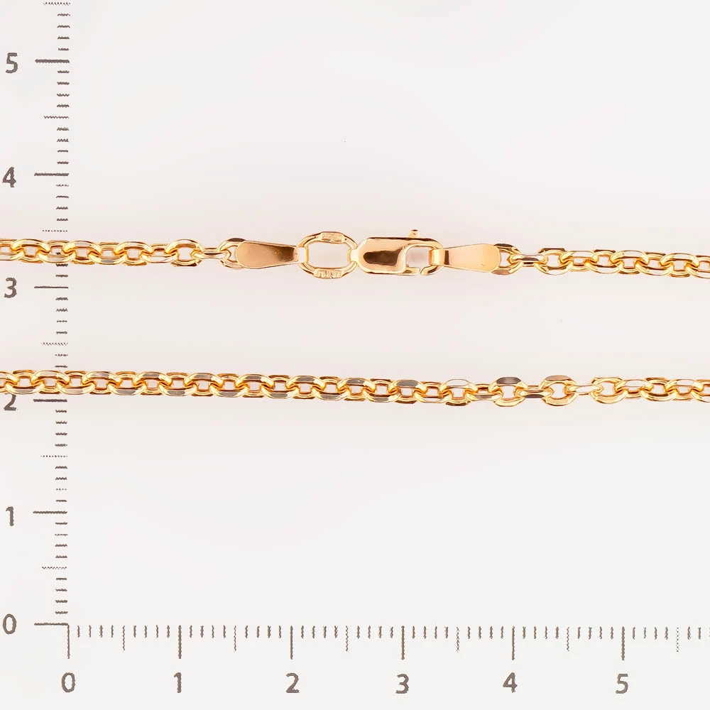 Цепь из красного золота 585 пробы