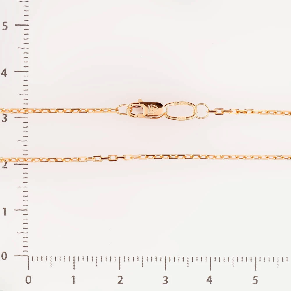 Цепь из красного золота 375 пробы