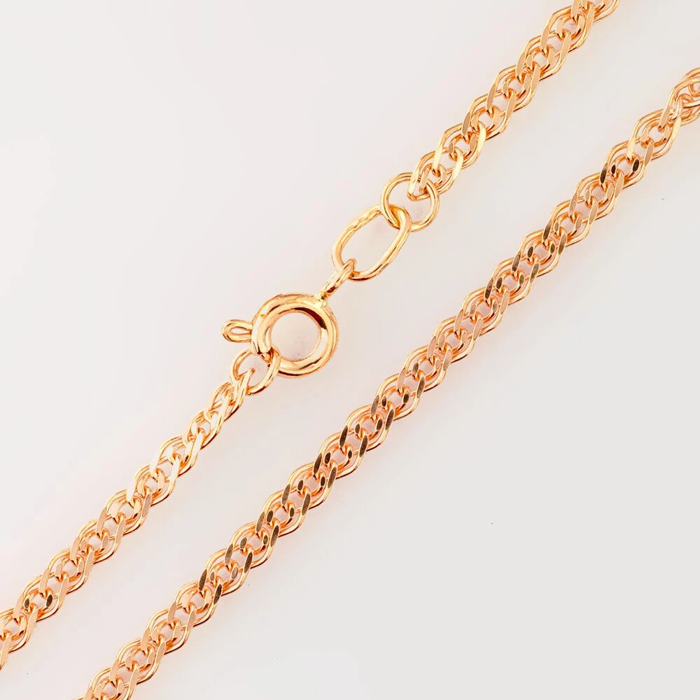 Цепь из красного золота 585 пробы