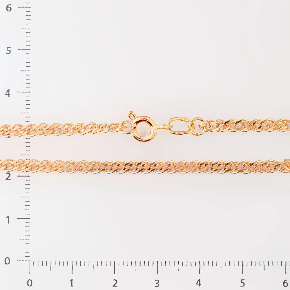 Цепь из красного золота 585 пробы