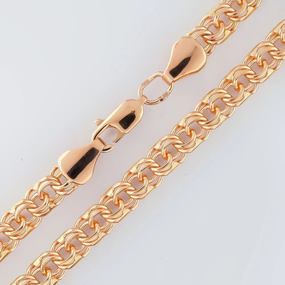 Цепь из красного золота 585 пробы