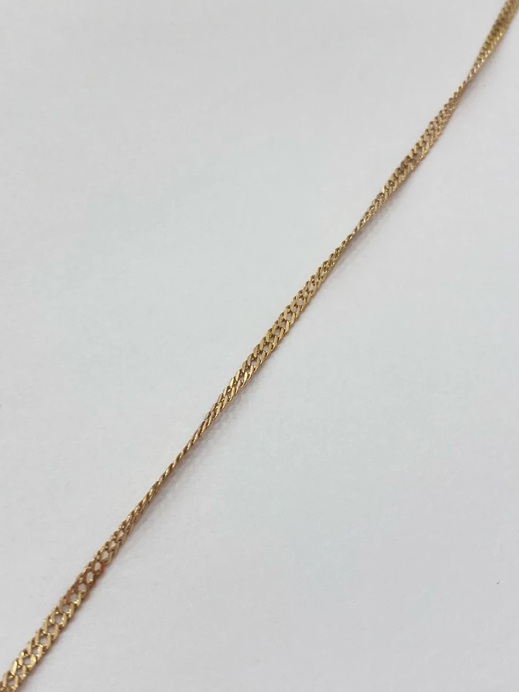 Цепь из красного золота 585 пробы