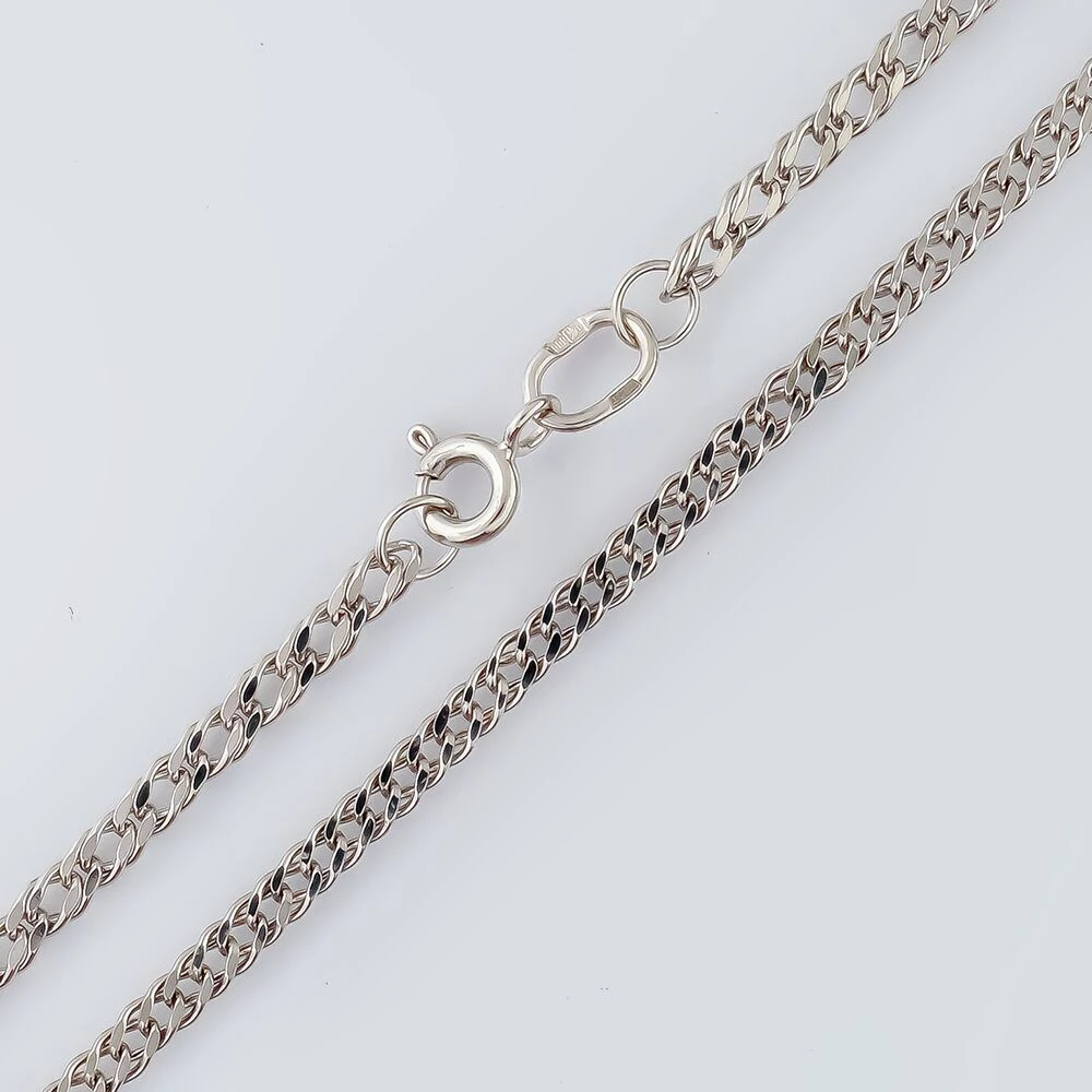 Цепь из белого золота 585 пробы