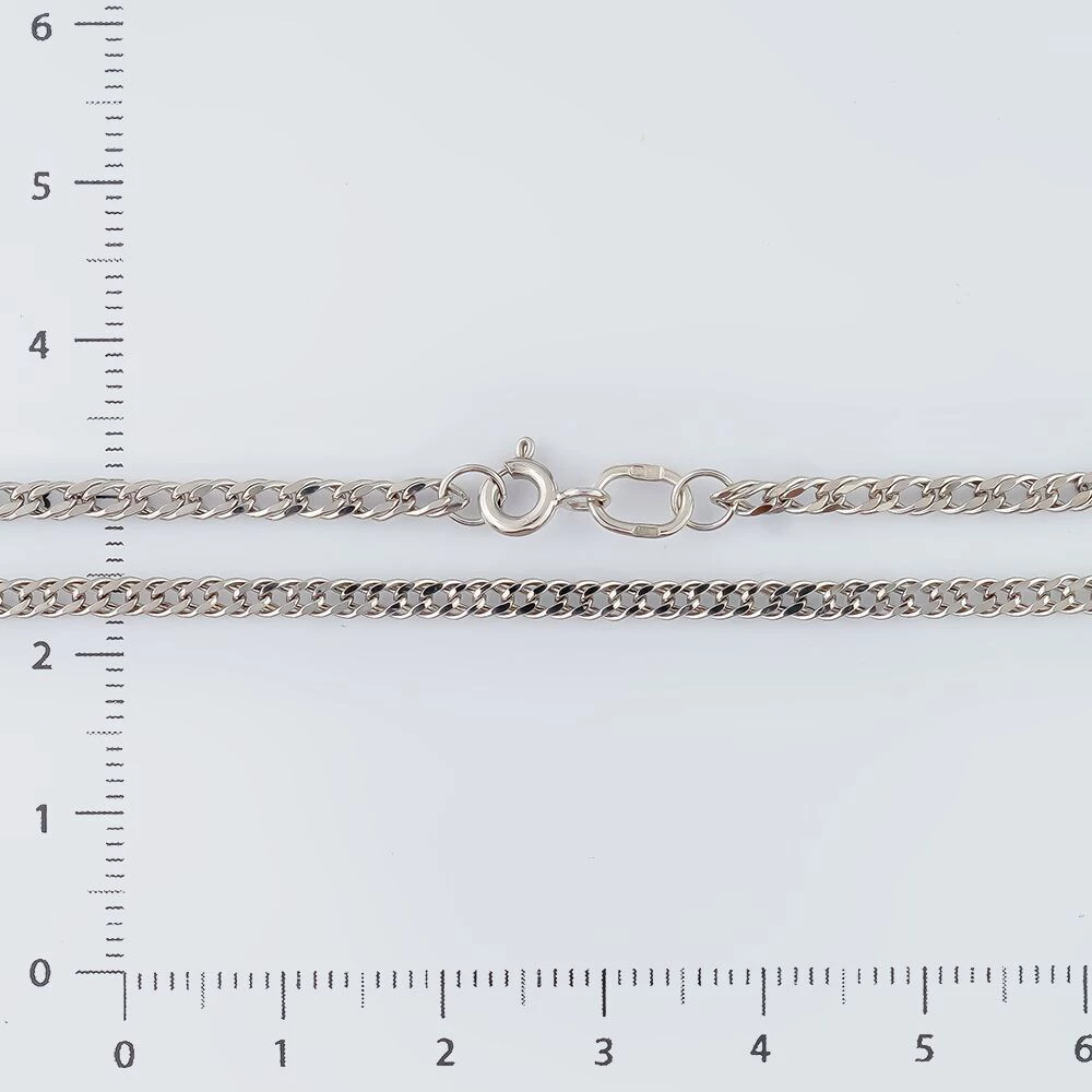 Цепь из белого золота 585 пробы