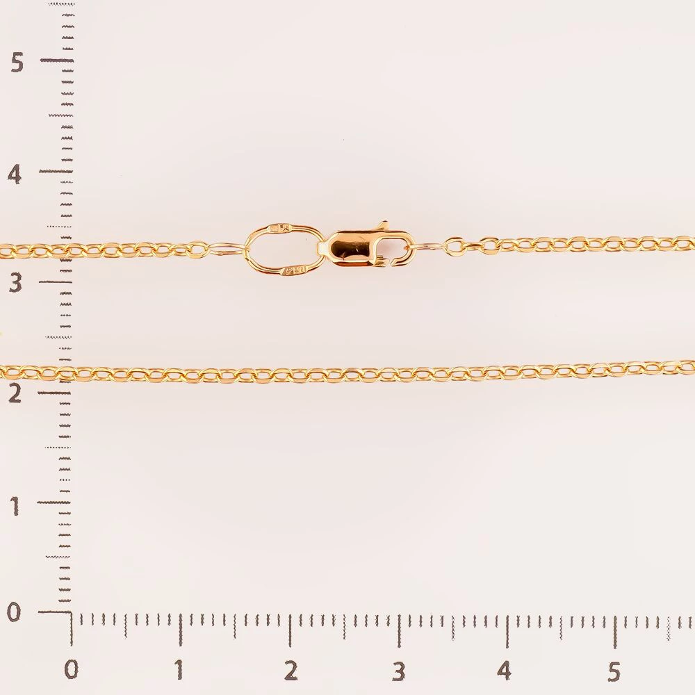 Цепь из красного золота 585 пробы