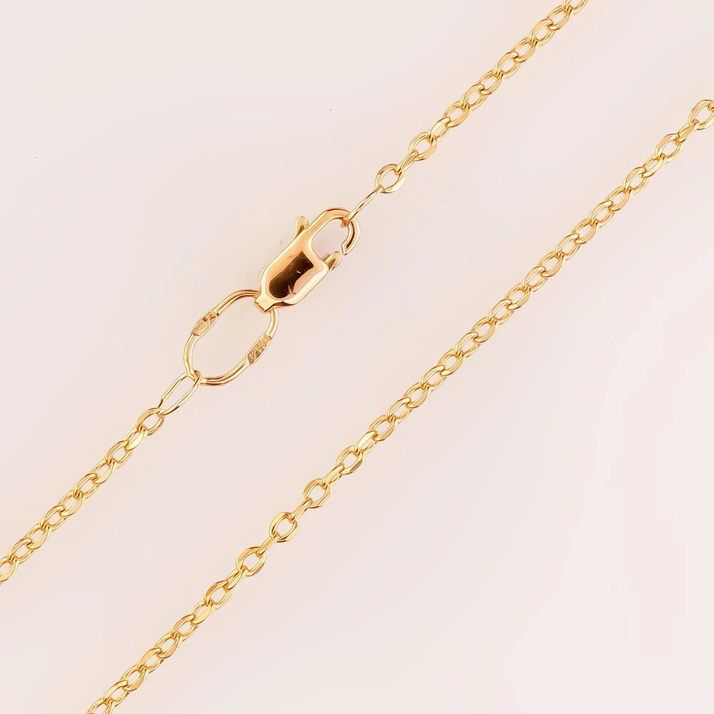 Цепь из красного золота 585 пробы