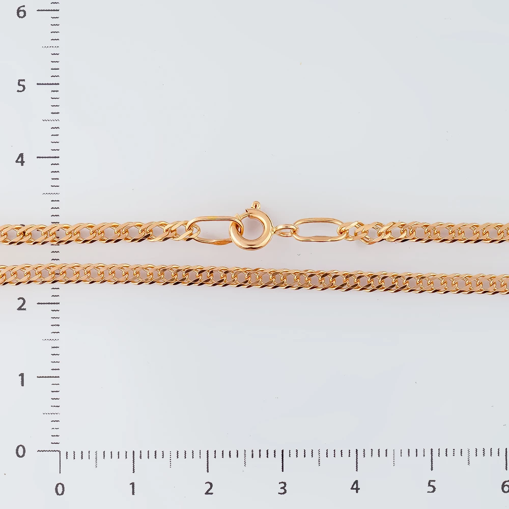 Цепь из красного золота 585 пробы