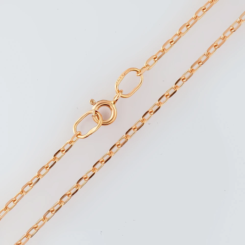 Цепь из красного золота 585 пробы