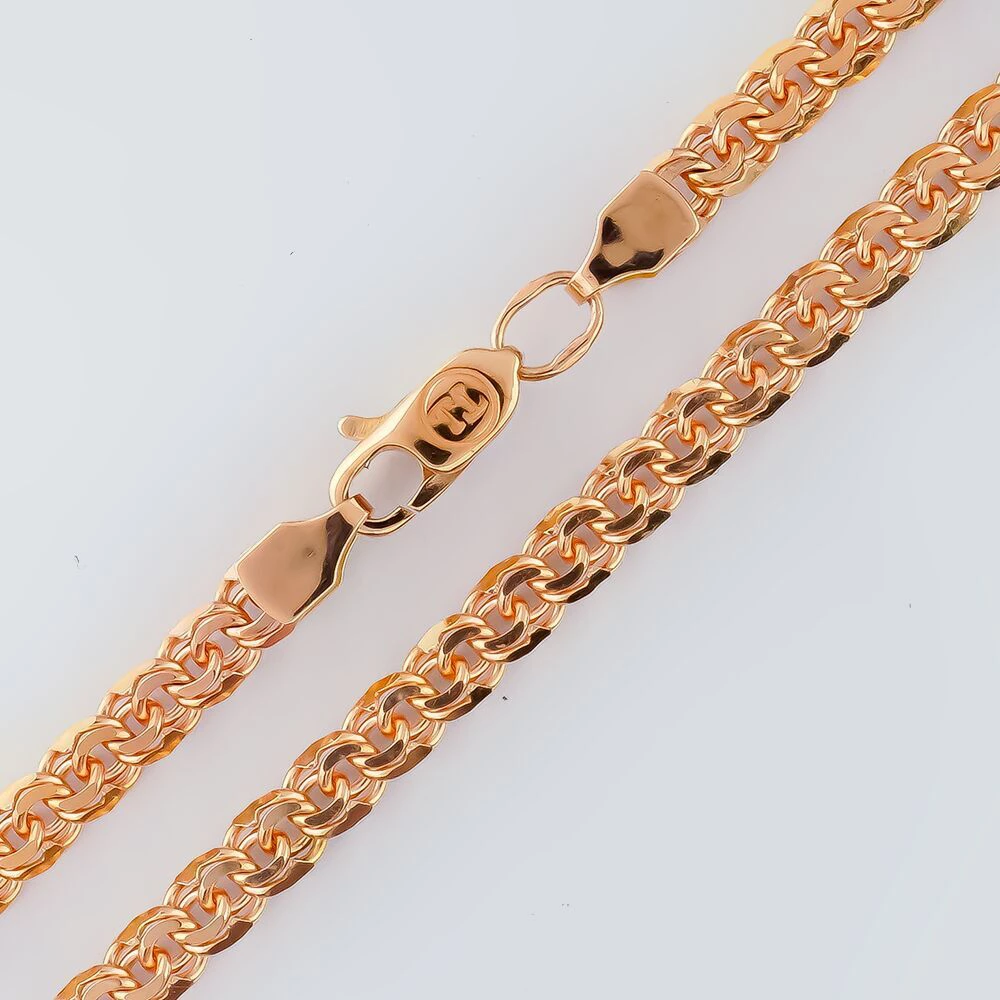 Цепь из красного золота 585 пробы