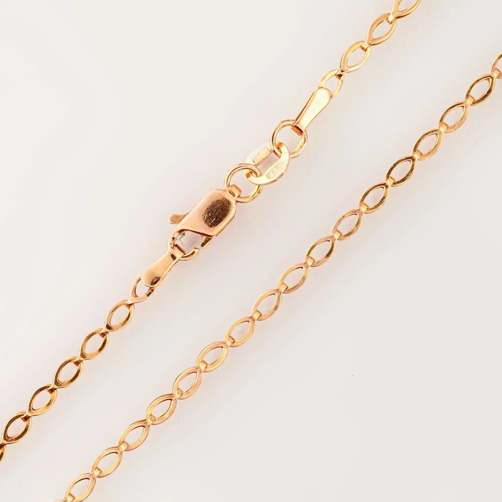 Цепь из красного золота 585 пробы