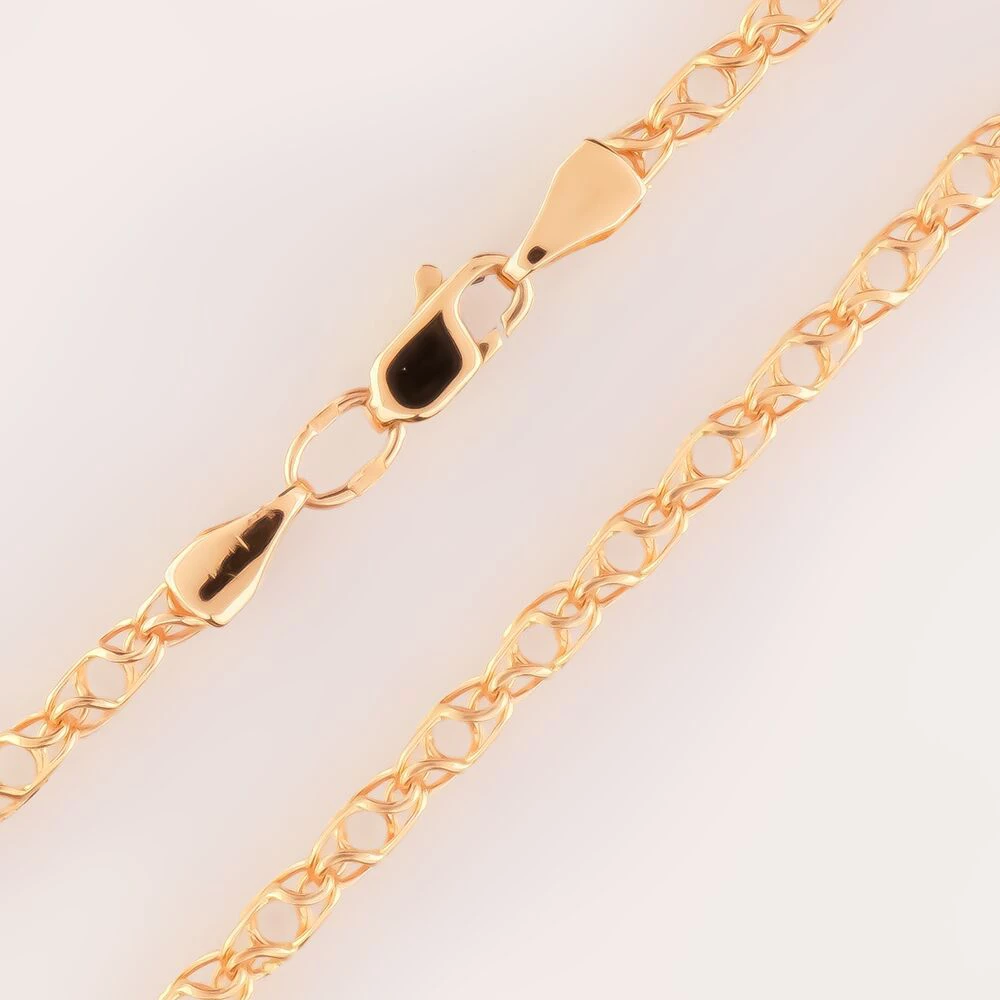 Цепь из красного золота 585 пробы